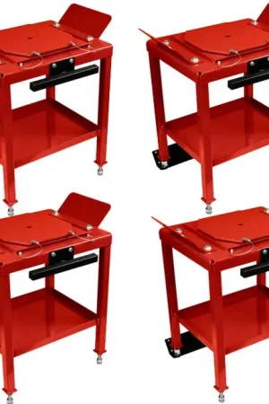 Certified QSP DB-28 Set of 4 portable alignment stand with built in Turnplates