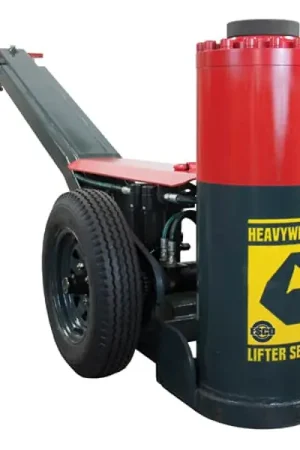 Seasonal Sale ESCO ESJ-250-38 HEAVYWEIGHT LIFTER Jack, Air/Hydraulic (250 Ton, Min Height 38")