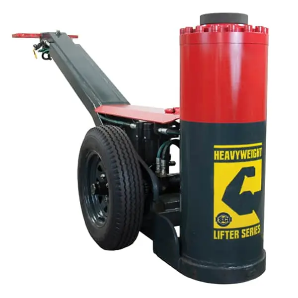 Seasonal Sale ESCO ESJ-250-38 HEAVYWEIGHT LIFTER Jack, Air/Hydraulic (250 Ton, Min Height 38")