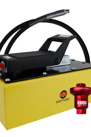 ESCO 10593C Pump, Air/Hydraulic, 5 Quart Kit (Contains 10592, 10604 Hose and 10601K Reducer Kit) Certified