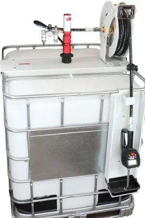 Zeeline by Milton ZE1700PK-IBC-500 - 3 1 Premium Series Pump Kit IBC With Reel and Preset Meter Deal