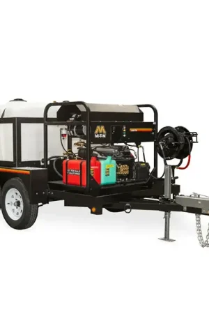 Trending Mi-T-M HS-4005-0MDK-T - 4000 PSI Diesel Hot Water Pressure Washer Trailer Package