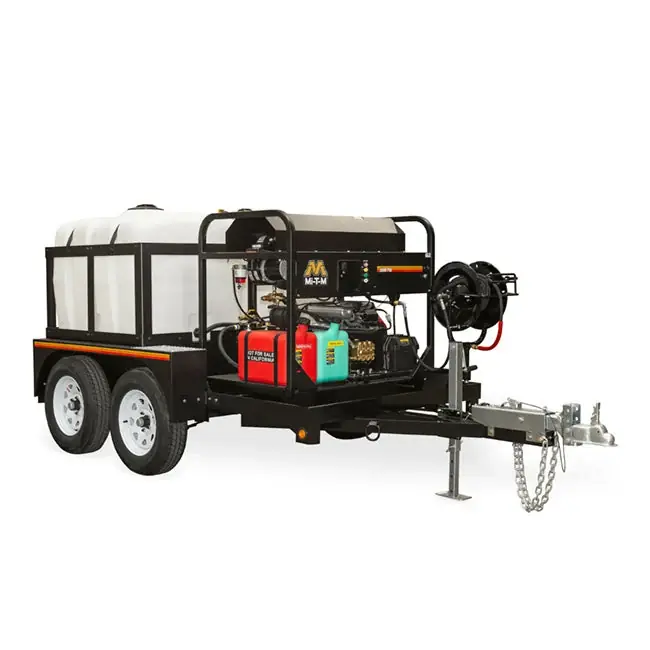 Trending Mi-T-M HS-4005-0MDK-T - 4000 PSI Diesel Hot Water Pressure Washer Trailer Package