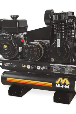 Trusted Brand Mi-T-M AG2-SM14-08M1 - 8-Gallon Two Stage Gasoline Combination Air Compressor / Generator